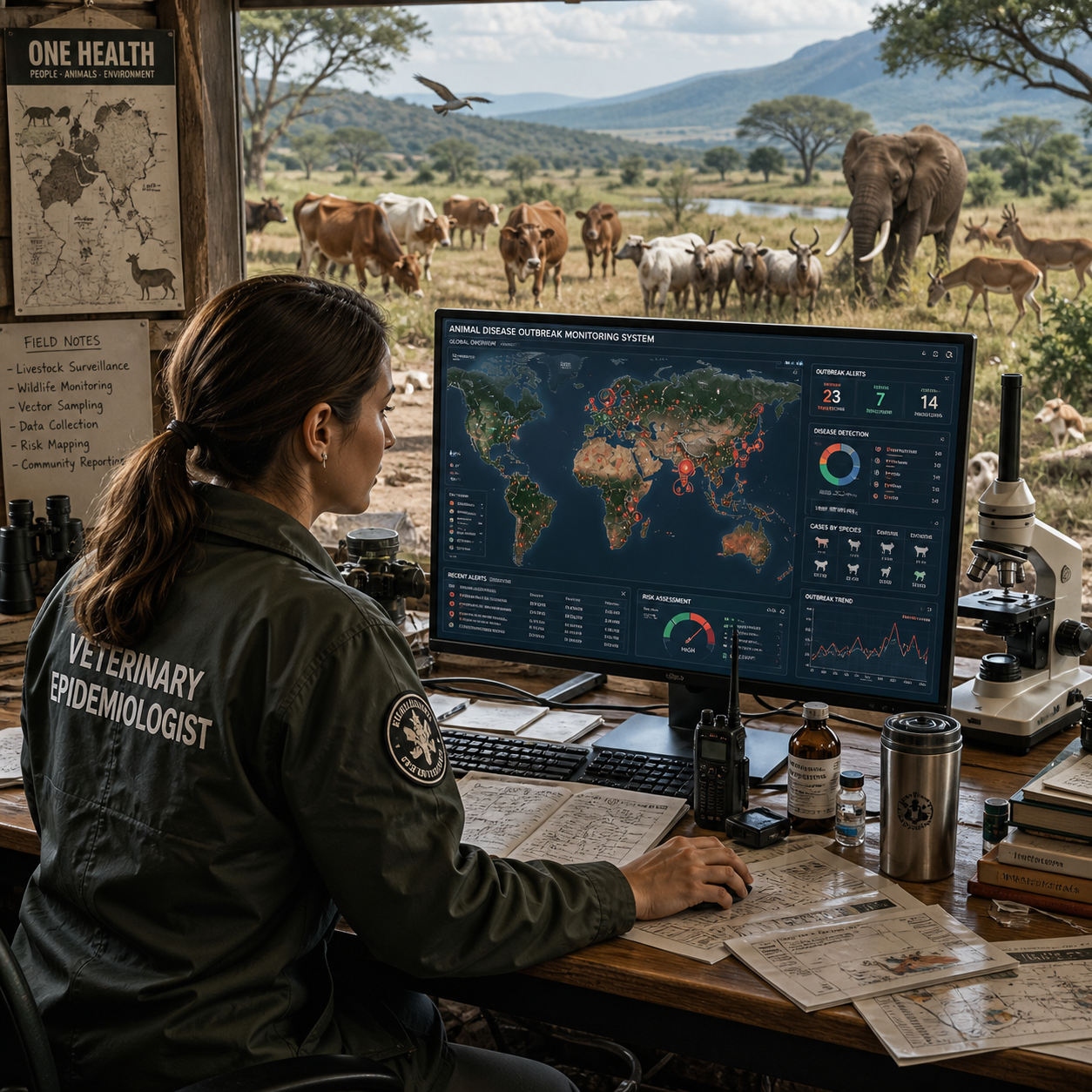 Sistemas de alerta temprana para epidemias veterinarias: cómo protegen la salud animal y el medio ambiente